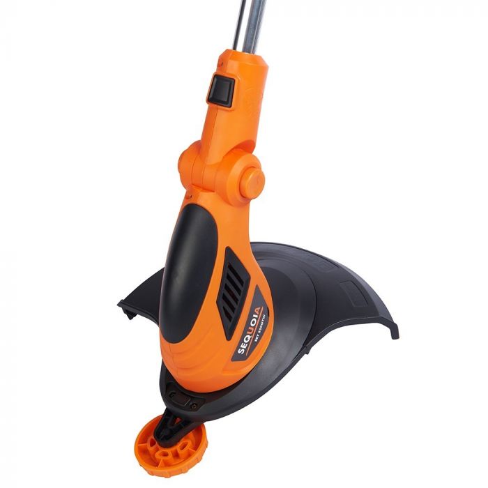 Тример садовий мережевий SEQUOIA SET550DTW 550Вт 30см 11000об/хв ліска 1.2мм телескопічна рукоятка 2.75кг