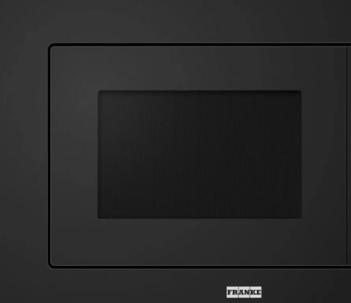 Мікрохвильова піч Franke вбудовувана, 20л, 800Вт, гриль, дисплей, чорний