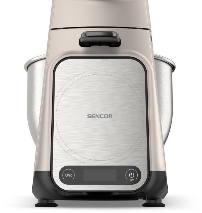 Кухонна машина Sencor Gordon, 1500Вт, чаша-метал, корпус-метал, насадок-20, метал