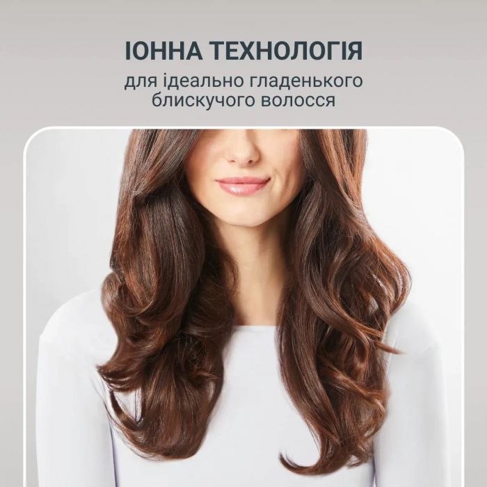 Фен-щітка Rowenta Brush Active, 1000Вт, 3 режими, іоніз-я, хол. обдув, оберт. насадка, 3 насадки, кераміка, чорний