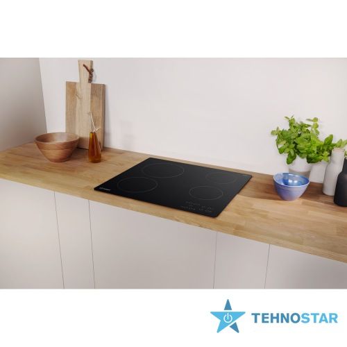 Варильна поверхня Indesit електрична склокерамічна, 60см, чорний