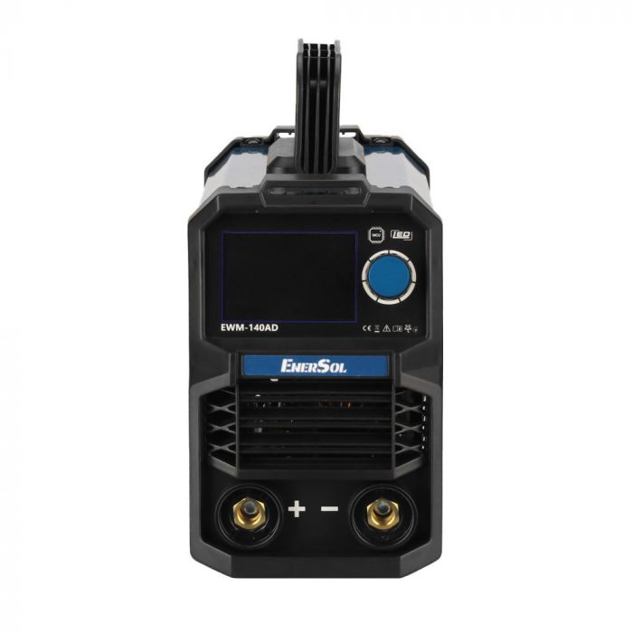 Зварювальний апарат інверторний EnerSol EWM-140AD 20-140А 6.1кВт 160-260В 2.9кг