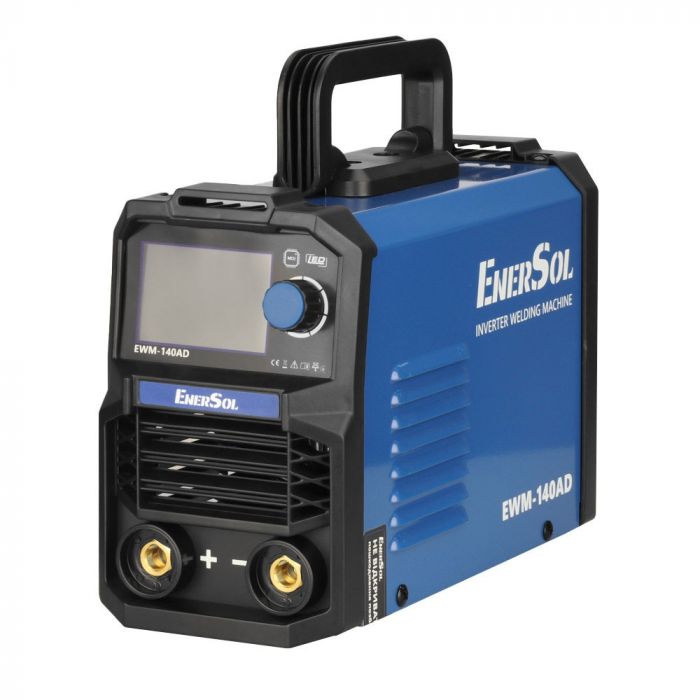 Зварювальний апарат інверторний EnerSol EWM-140AD 20-140А 6.1кВт 160-260В 2.9кг