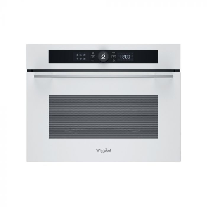 Духова шафа Whirlpool електрична компактна, 40л, дисплей, конвекція, ф-ція мікрохвиль, білий