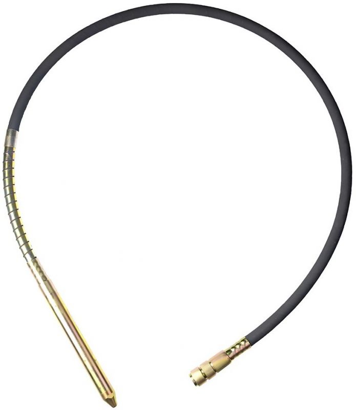 Вал гнучкий і вібробулава EnerSol EVS-45-200-2000 2м HEX D12-32мм для віброущільнювача ECV-2000W