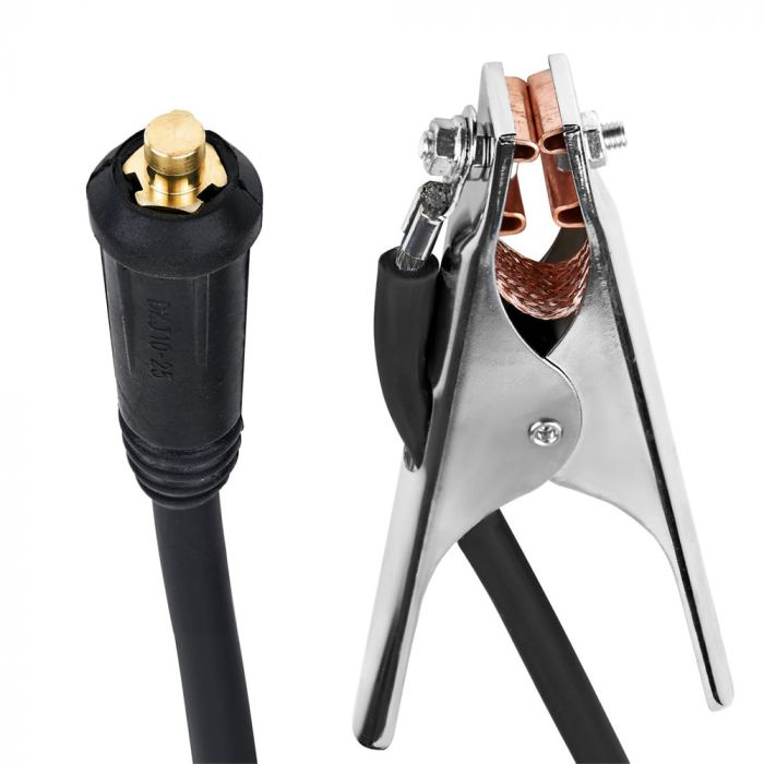 Кабель-затискач маси зварювальний EnerSol EGCC-3-25-300 300А 3м