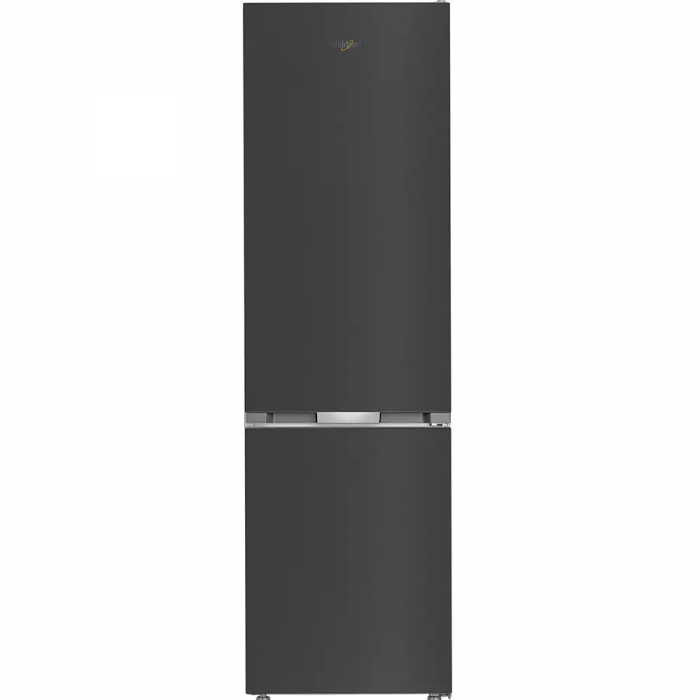 Холодильник Whirlpool з нижн. мороз., 203.5x60х66.3, холод.відд.-231л, мороз.відд.-104л, 2дв., А++, NF, інв., зона нульова, сірий