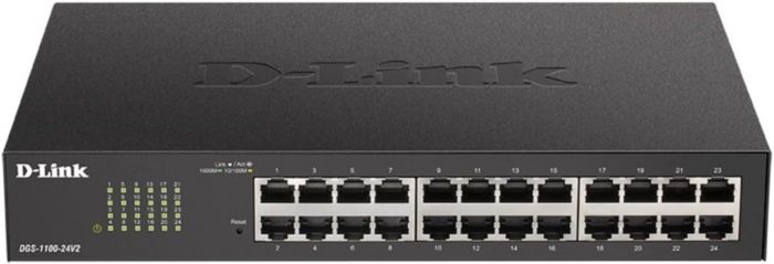 Комутатор D-Link DGS-1100-24V2 24xGE, EasySmart