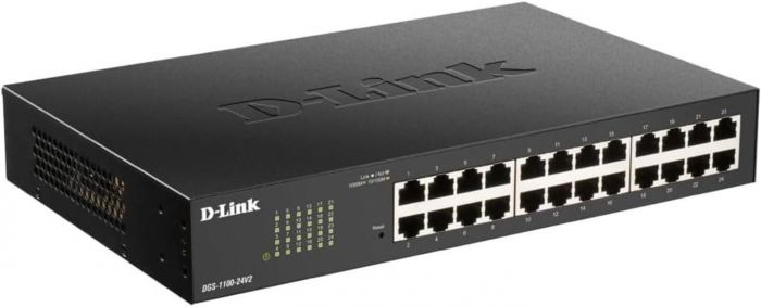 Комутатор D-Link DGS-1100-24V2 24xGE, EasySmart