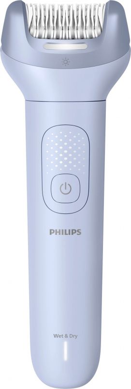 Епілятор Philips Series 8000 дисковий, аккумул., пінцет.-32, волог.+сух., насадок-4, чохол біло-голубий