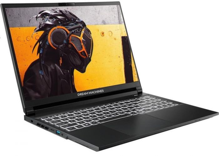 Ноутбук Dream Machines RT5050-15 15.3FHD+ IPS, AMD AI 9 HX 370, 16GB, F1TB, NVD5050-8, DOS, чорний
