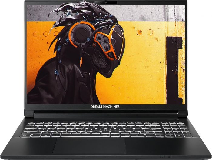 Ноутбук Dream Machines RT5050-15 15.3FHD+ IPS, AMD AI 9 HX 370, 16GB, F1TB, NVD5050-8, DOS, чорний