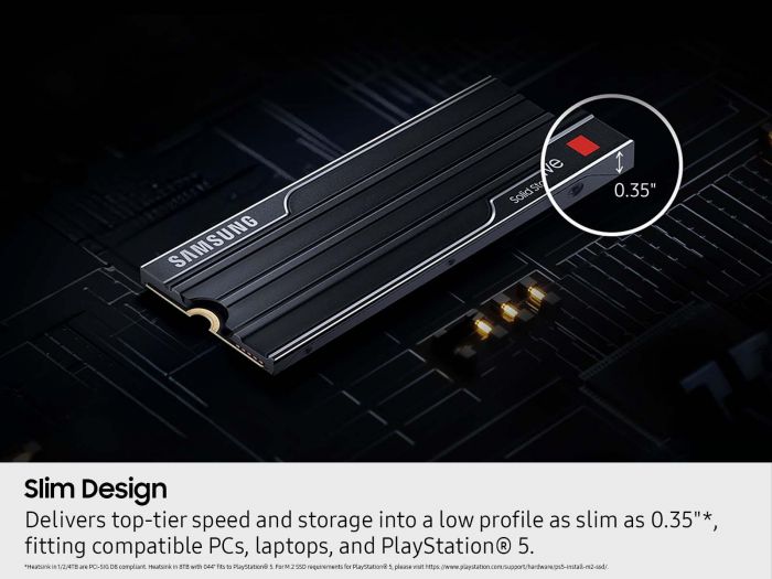 Накопичувач SSD Samsung M.2 8TB PCIe 5.0 9100PRO + радіатор