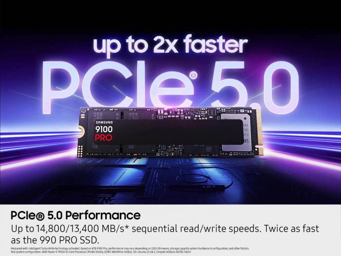 Накопичувач SSD Samsung M.2 8TB PCIe 5.0 9100PRO