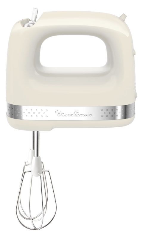 Міксер Moulinex ручний Soleil 200Вт, насадки-2, турборежим, білий