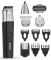 Набір для стрижки Babyliss Lithium Power, для бороди, вусів, голови, носа і тіла, акум., вібраційний мотор, насадок-10, сталь, чорний