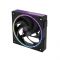 Корпусний вентилятор Zalman ZM-DF120R  ARGB,  120мм, 800-2300rpm, 4pin, PWM, 3pin+5VARGB, 34,5dBa, POGO pin, Magnetic,  Reversed, чорний