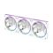 Корпусний вентилятор Zalman ZM-DF120R  ARGB,  120мм, 800-2300rpm, 4pin, PWM, 3pin+5VARGB, 34,5dBa, POGO pin, Magnetic,  Reversed, білий