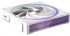 Корпусний вентилятор Zalman ZM-DF120R  ARGB,  120мм, 800-2300rpm, 4pin, PWM, 3pin+5VARGB, 34,5dBa, POGO pin, Magnetic,  Reversed, білий