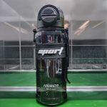 Пляшка для води ARDESTO Urban 850мл, пластик, чорний