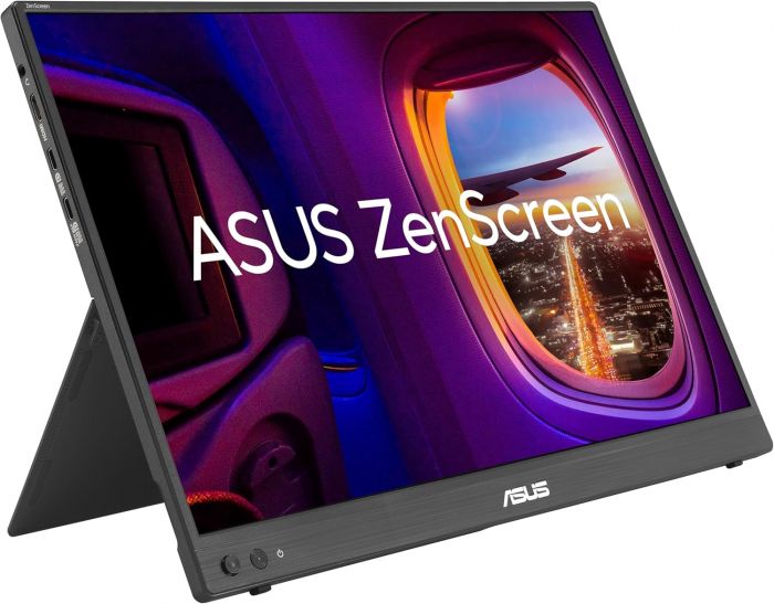 Монітор портативний Asus 16" ZenScreen MB16NCG mHDMI, 2xUSB-C, Audio, IPS, 2560x1600, 16:10, 155Hz, sRGB 100%, HDR10, Cover