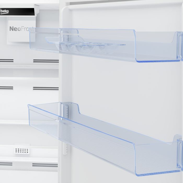 Холодильник Beko з нижн. мороз., 203x60x67, xолод.відд.-253л, мороз.відд.-109л, 2дв., E, NF, білий