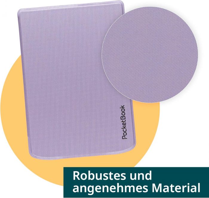 Чохол PocketBook 619_629_634 Shell-TR series, світлий пурпуровий