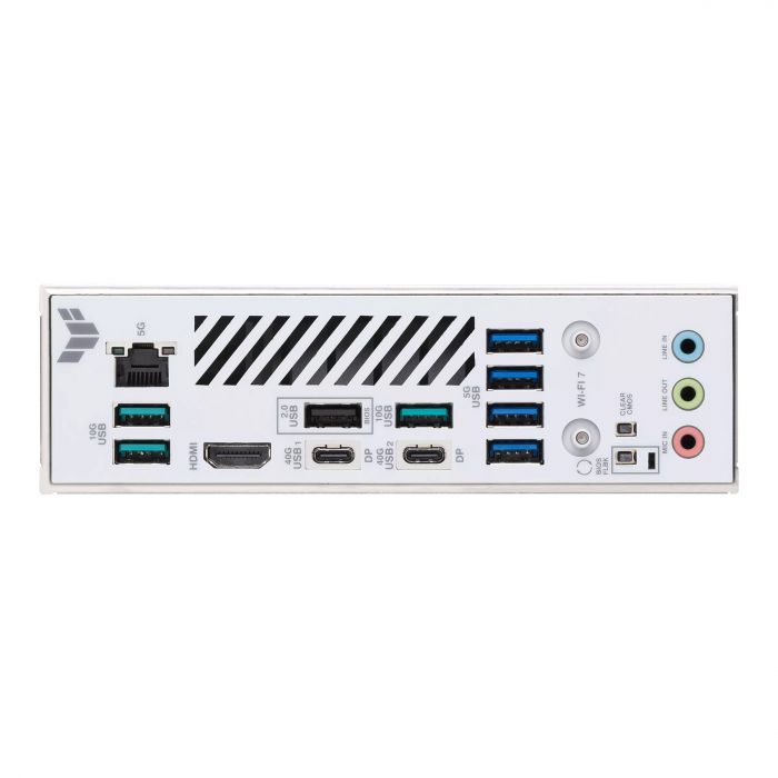 Материнcька плата ASUS TUF GAMING X870-PRO WIFI7 W NEO sAM5 X870 4xDDR5 M.2 HDMI USB Type-C Wi-Fi BT ATX білий