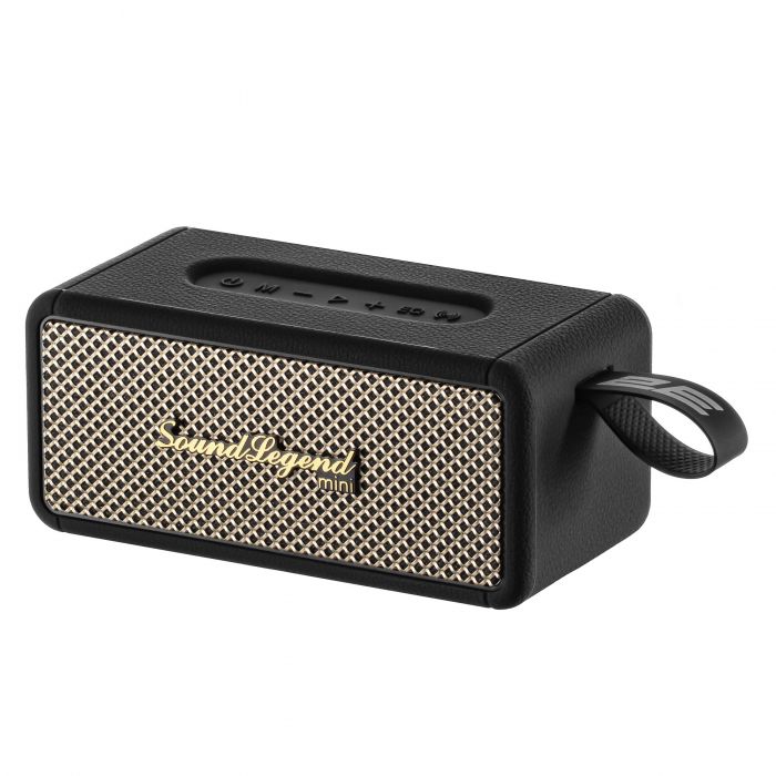 Портативна акустична система 2E SoundLegend Mini 40Вт, BT 5.3, TWS, FLAC, MP3, WAV, EQ, PowerBank, IPX6, Чорний