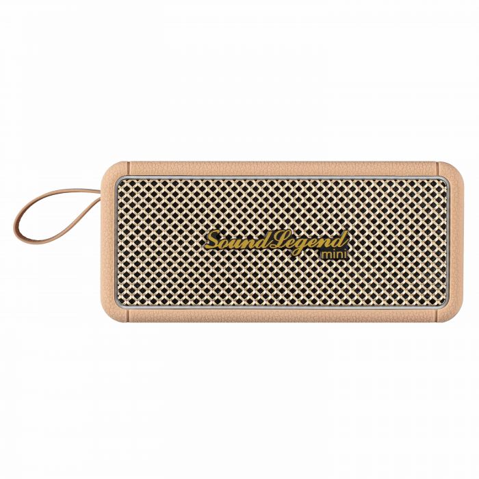 Портативна акустична система 2E SoundLegend Mini 40Вт, BT 5.3, TWS, FLAC, MP3, WAV, EQ, PowerBank, IPX6, Коричневий