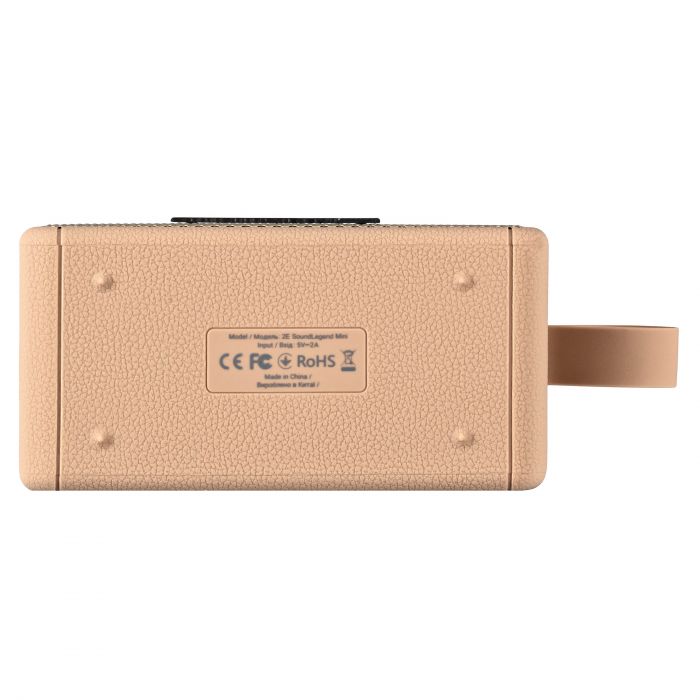 Портативна акустична система 2E SoundLegend Mini 40Вт, BT 5.3, TWS, FLAC, MP3, WAV, EQ, PowerBank, IPX6, Коричневий