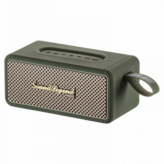 Портативна акустична система 2E SoundLegend Mini 40Вт, BT 5.3, TWS, FLAC, MP3, WAV, EQ, PowerBank, IPX6, Зелений