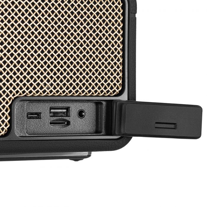 Портативна акустична система 2E SoundLegend 80Вт, BT 5.3, TWS, FLAC, MP3, WAV, EQ, PowerBank, IPX6, RGB, Чорний