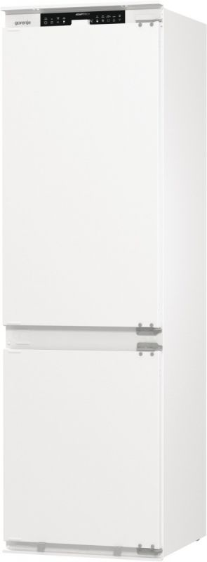 Холодильник Gorenje вбудований з нижн. мороз., 177x69x55см, 2 двері,252(76)л, А+, NF+, Зона св-ті, Диспл, Wi-Fi, Біли