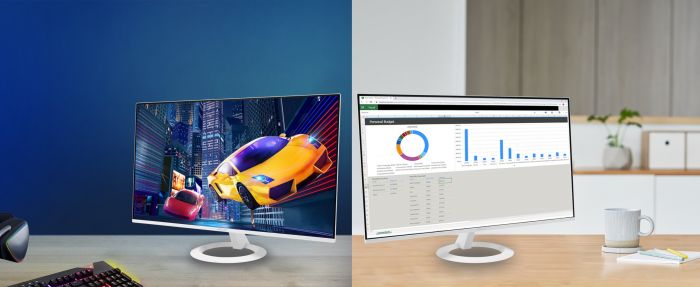 Монітор Asus 23.8" VZ249HG-W D-Sub, HDMI, Audio, IPS, 120Hz, 1ms, sRGB 99%, AdaptiveSync, білий