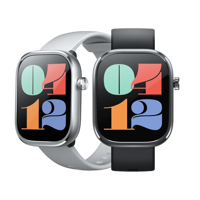 Смарт-годинник Mibro C4 51мм, 2.01", 240x296, BT 5.3, 2 ATM, сріблястий