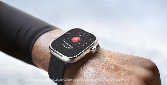 Смарт-годинник Mibro C4 51мм, 2.01", 240x296, BT 5.3, 2 ATM, темно-сірий