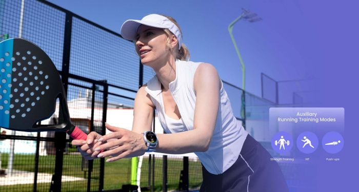 Смарт-годинник Mibro GS Active 2 46мм, 1.32", 466x466, AMOLED, BT 5.3, GPS, 5 ATM, ліловий