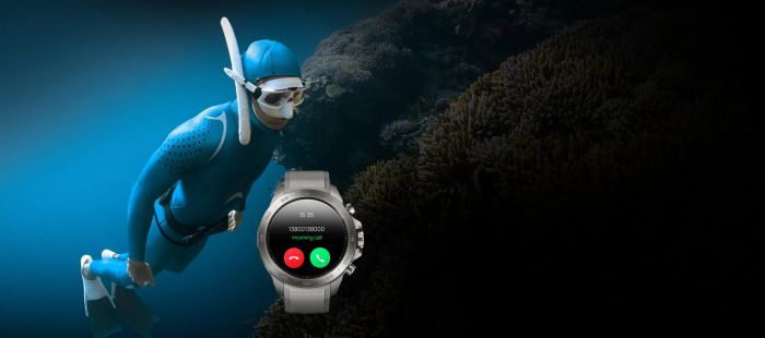 Смарт-годинник Mibro GS Explorer S 48мм, 1.32", 466x466, AMOLED, BT 5.3, Dual-band GPS, 10 ATM, титан-силікон