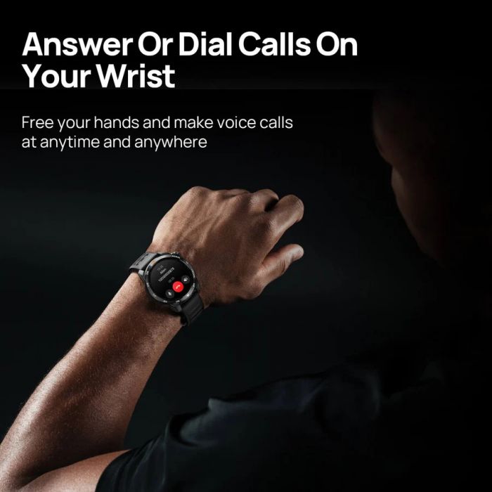 Смарт-годинник Mibro GS Pro 2 48мм, 1.43", 466x466, AMOLED, BT 5.3, GPS, 5 ATM, темно-сірий