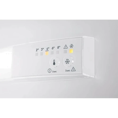 Холодильник Electrolux вбудований з нижн. мороз., 177x55х55, холод.відд.-192л, мороз.відд.-61л, 2дв., E, Combi, інв., білий