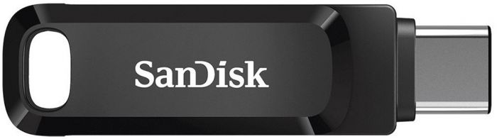 Накопичувач SanDisk  512GB USB 3.1 Type-A + Type-C Ultra Dual Drive Go Чорний