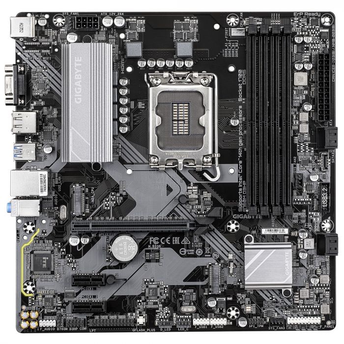 Материнська плата GIGABYTE B760M D3HP s1700 B760 4xDDR5 M.2 HDMI D-Sub mATX