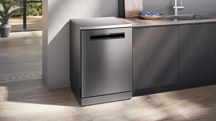 Посудомийна машина Siemens, 13компл., B, 60см, дисплей, нержавіюча сталь