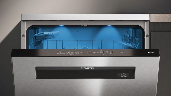 Посудомийна машина Siemens, 13компл., B, 60см, дисплей, нержавіюча сталь