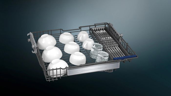 Посудомийна машина Siemens, 13компл., B, 60см, дисплей, чорна нержавіюча сталь