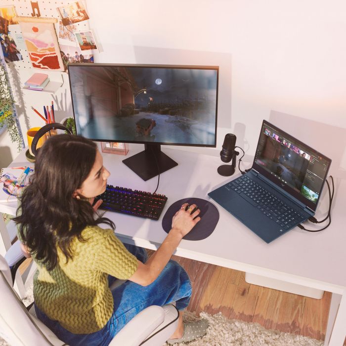 Ноутбук HP Victus 15-fb3010ua 15.6" FHD IPS AG, AMD R5-8645HS, 16GB, F512GB, NVD4050-6, DOS, синій