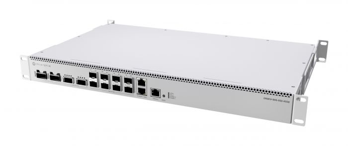 Комутатор MikroTik Cloud Router Switch CRS812-8DS-2DQ-2DDQ-RM