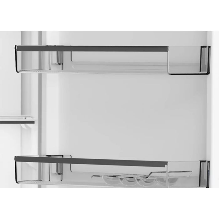 Холодильник Whirlpool з нижн. мороз., 203.5x60х66.3, холод.відд.-231л, мороз.відд.-104л, 2дв., А++, NF, дисплей, зона нульова, нерж