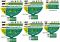 Шланг садовий 2Е AquaFlex Emerald Pro 3/4" 30м 4 шари 20бар -10…+60°C